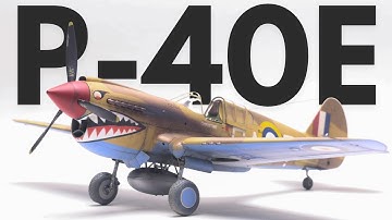 Eduard’s New P-40E Warhawk (Full Build & Weathering)
