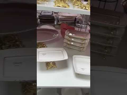 Креманка стеклянная на серебряной ножке Праздник, цена за 1 шт, видео 1