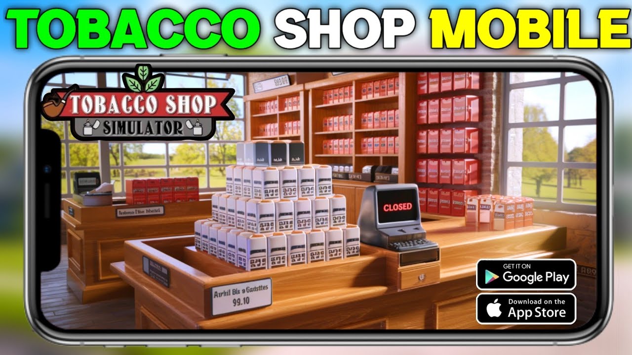 Tobacco Shop Simulator Released For Mobile 🤩 || New Simulator Games 2025