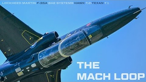 WELCOME TO THE MACH LOOP (FIRST TIME EXPERIENCE) F-35A,HAWK T2 & TEXAN T1