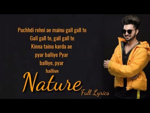 Nature lyrics  B Jay Randhawa Miss Pooja  Punjabi Song