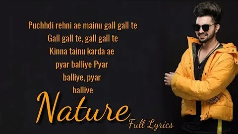 Nature (lyrics) : B Jay Randhawa |Miss Pooja | Punjabi Song