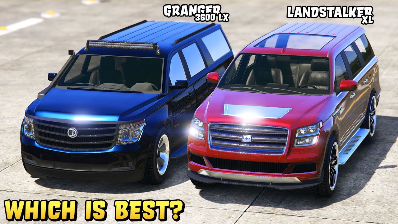 GTA 5 GRANGER 3600LX vs LANDSTALKER XL Which is Fastest? YouTube