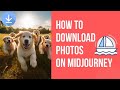 How To Download An Image From Midjourney