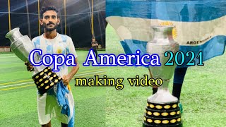 Copa America 2021 trophy making video #2021copaamerica #argentina #trophy