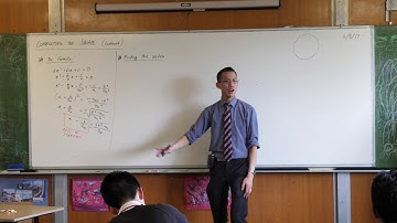 Equation of a Parabola - Vertex Form (Completing the square)