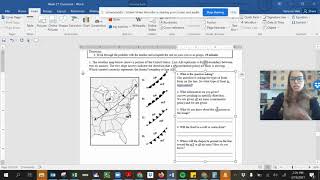 Weather Front Map Analysis