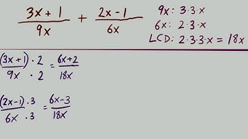 Rational Expressions #12 - Add and Subtract Part 2 of 5