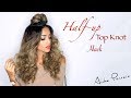 Half-up Top Knot Hack - HAIR TUTORIAL | ARIBA PERVAIZ