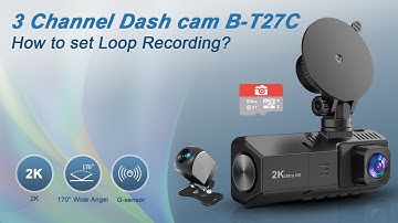 B-T27C How to set Loop  Recording