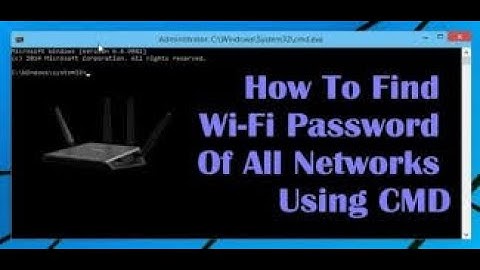 CMD : Find all Wi-Fi Passwords with  1 command | Windows 10/8.1/8/7 || Computer Tricks || Lakparinji