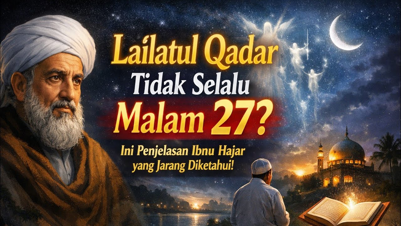 Lailatul Qadar Tidak Selalu Malam 27? Ini Penjelasan Ibnu Hajar yang Jarang Diketahui!