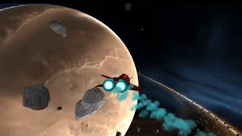 Physics Game with Real-Time Voronoi Fracturing in Space