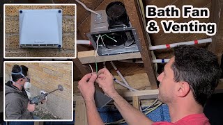 How To Install A Bathroom Fan And Exhaust ? (Breeze Easy Costco brand) by Renovation school 21,997 views 1 year ago 12 minutes, 25 seconds