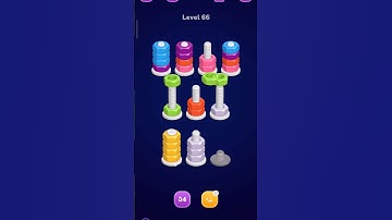 Nut Sort Level 66 #games #gaming #viral #gameplay #trending