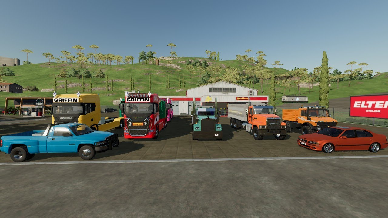 Farming Simulator 22 Mod Review 28 Car,bakkie,trucks,tippers and truck bodies
