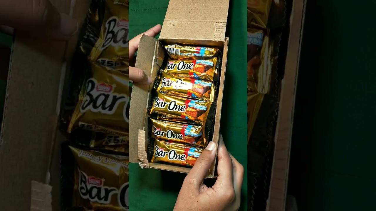 Nestle Bar One full box opening / nestle chocolate 