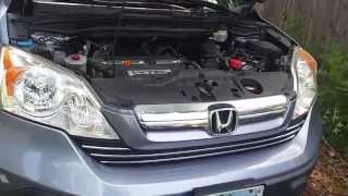 2007 Honda CRV AC Compressor and Serpentine Belt - YouTube