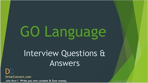 Mostly Asked 50 Go Language Interview Questions & Answers Part 2