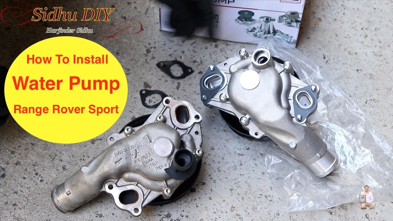 2011 5.0 HSE water pump fitting for throttle body bypass