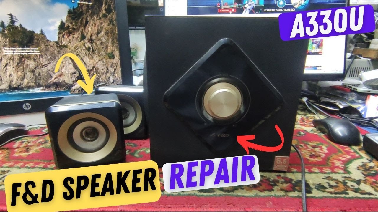 F&D Speaker A330U Repair Power Problem Fix 2023 Created by Afjal