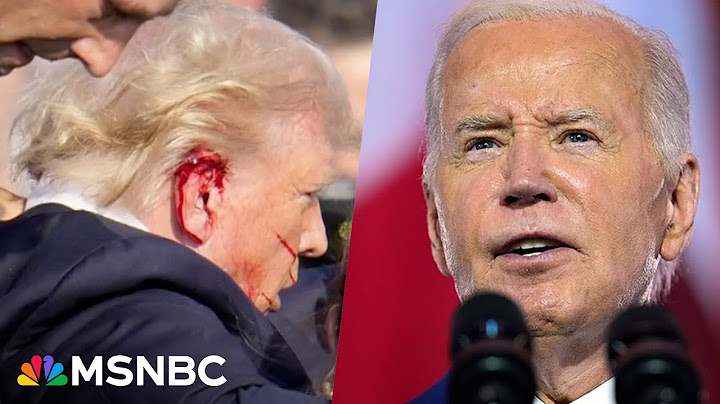 WATCH: Biden delivers remarks after shots fired at Trump rally