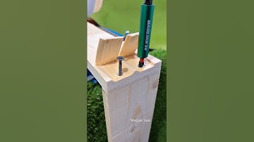 idea of hiding screws #woodworking #tips #diy #skills #ideas #woodscraft #carpenter