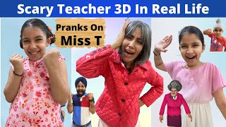 Scary Teacher 3D In Real Life - Pranks On Miss T | RS 1313 VLOGS | Ramneek Singh 1313
