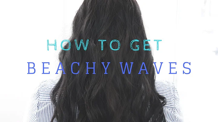 How to achieve BEACHY WAVES tutorial  | Antonia Da...