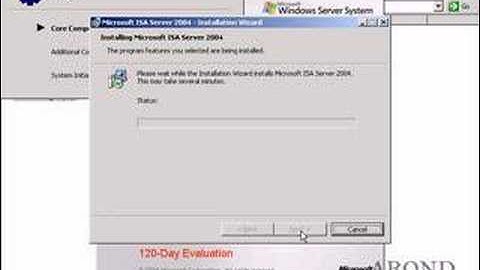 How To Install ISA 2004 Server