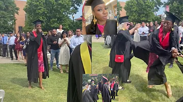 College Graduate Kadia Iman Snatches Mic From Administrator To Vent Her Anger On Graduation Day