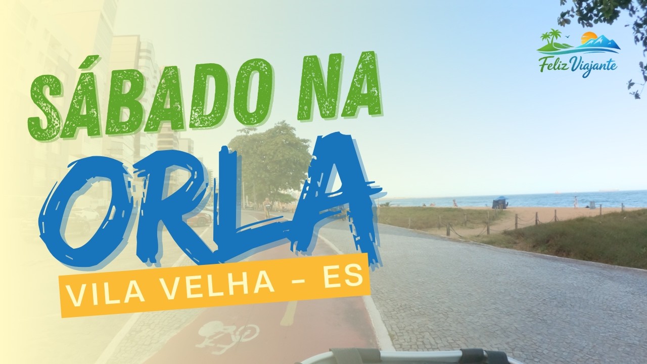 21/02/2026 Passeio de Bike Na orla de Vila Velha HOJE