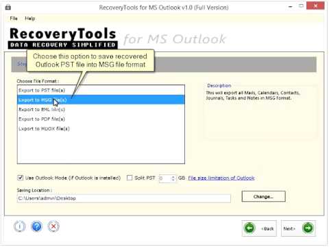 RecoveryTools Outlook Recovery Software