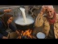 Nomadic Cooking: Turning Buttermilk into Kashk Over Open Flames 🔥