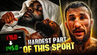 The Dark Reality of Cutting 8lbs Overnight with Aljamain Sterling UFC Fight Week