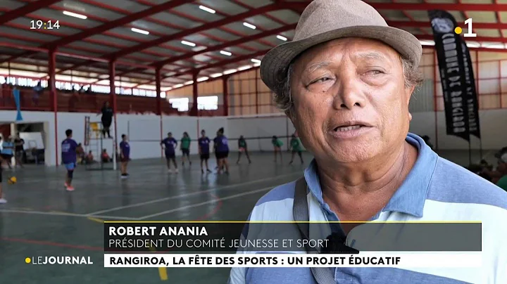 Projet ducatif spot  Rangiroa : itw de Robert Anania