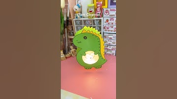 Làm Lồng đèn KHỦNG LONG #liamchannel #diy #papercraft #diylantern
