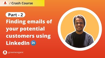 Finding emails of your potential customers using LinkedIn | B2B Prospecting with Anant Gupta