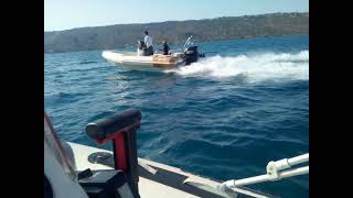 Extreme 499 RIB - Πλεύση Σκάφους (Video from Outside).