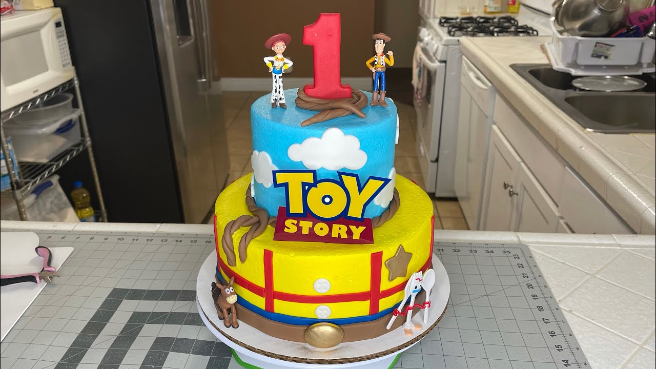 PASTEL DE TOY STORY - YouTube