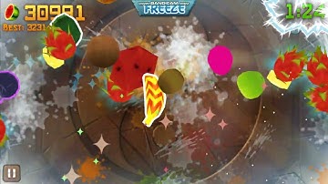 Fruit Ninja Supreme Mod Arcade Mode 591 Million Points World Record Part 1