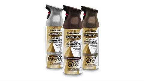 How to Apply Rust Oleum Universal Forged Hammered