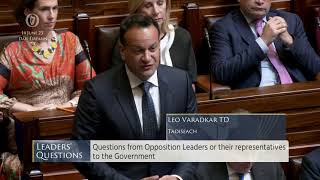 Taoiseach Leo Varadkar pays tribute to Christy Dignam
