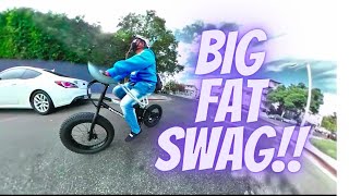 Swagtron Eb 6 commuter ebike review - Big Fat EBIKE!! aka Bandit screenshot 5