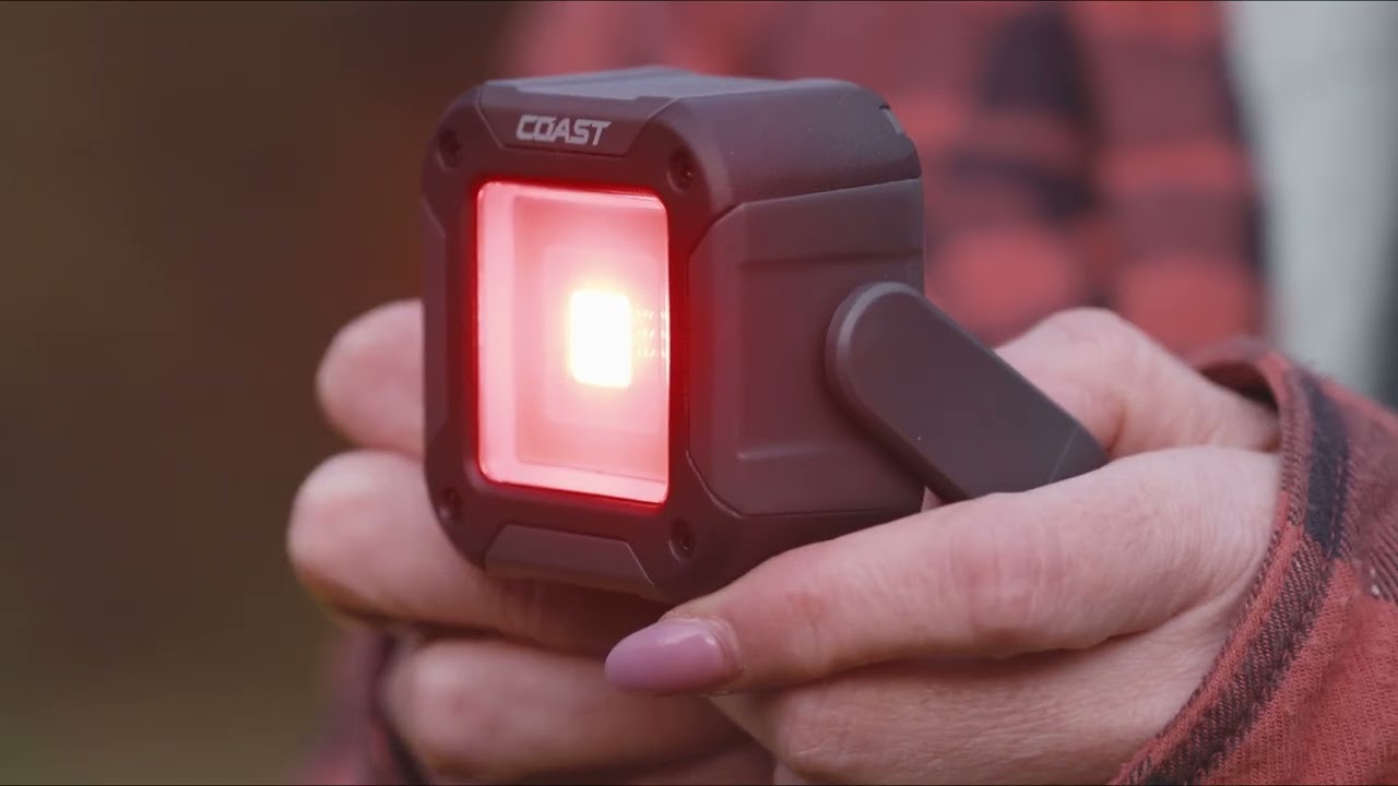 Preview of Coast QB2R Mini Voice Control Rechargeable Area Light Video