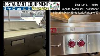 Auction for Restaurant Equipment, Smallwares & Furniture in NEW MILFORD CT -- new store coming soon!