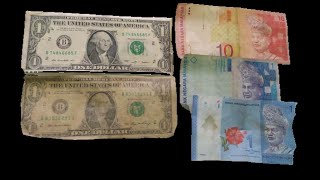 Review Uang Dollar Amerika Dan Uang Ringgit Malaysia