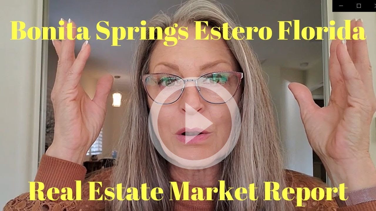 Dec 2022 Bonita Springs Estero Florida Real Estate Market Report YouTube