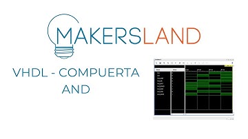 VHDL   COMPUERTA AND