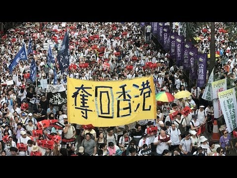 《今日點擊》百萬港人歷史性大遊行  港府漠視一切無意收回草案 